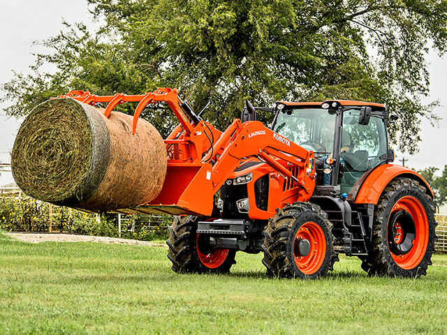 Kubota rolled out its new M7 Generation 2 tractor at the National Farm Machinery Show in February. Now, it has announced the coming production of a not-yet-revealed tractor able to perform significant row-crop work, Image provided by Kubota
